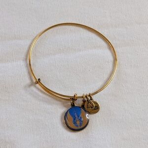 Alex and Ani Gold Bangle Bracelet | Star Wars Jedi Leia | EUC